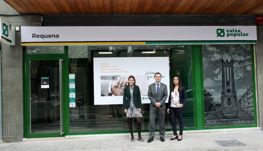 Caixa Popular abre nueva oficina en Requena